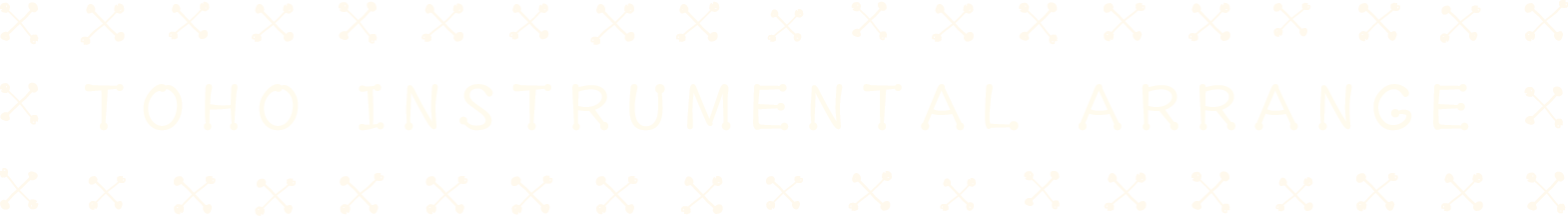 TOHO INSTRUMENTAL ARRANGE