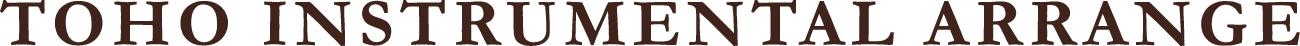 TOHO INSTRUMENTAL ARRANGE